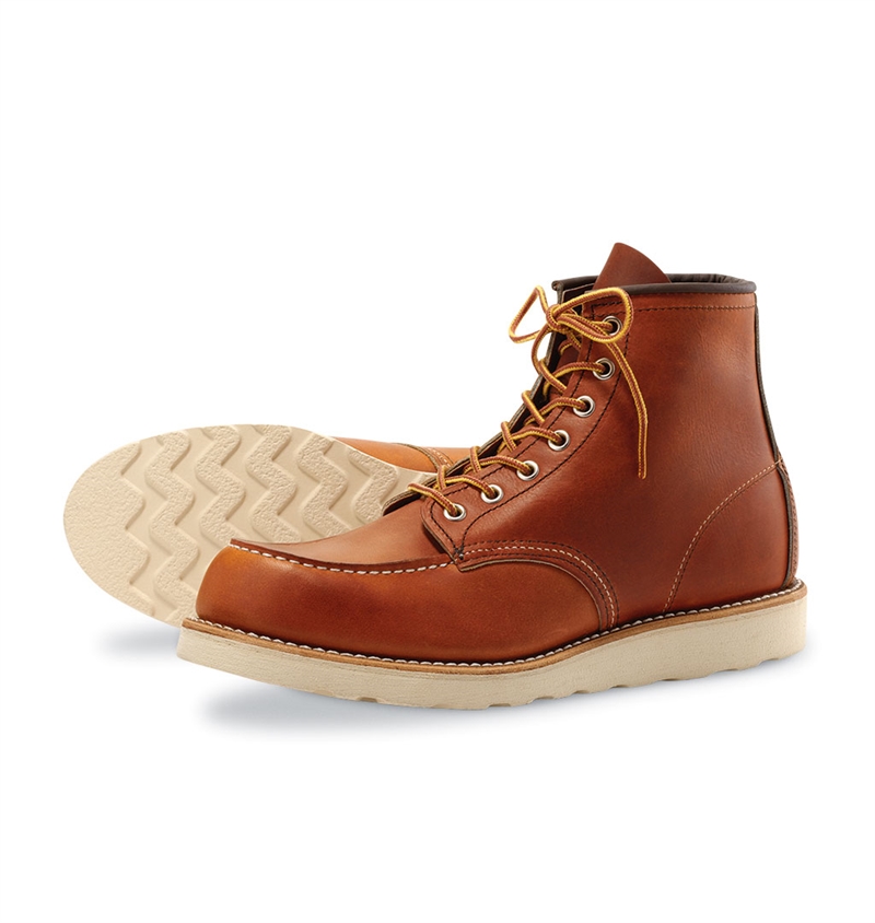 Red Wing Shoes 875 6-inch Classic Moc Toe - Oro Legacy