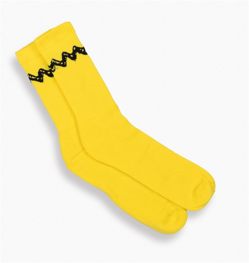 TSPTR Charlie Brown Socks Yellow