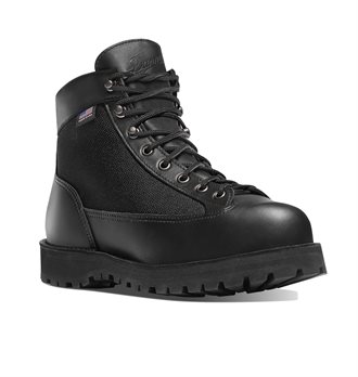 all black danner boots