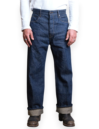 Stevenson Overall Co. - Grass Valley 350 Rigid Selvage Denim Jeans - 1