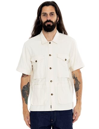 INDIGOFERA - RIVERA CARSON DENIM SHIRT 3/1 - ECRU