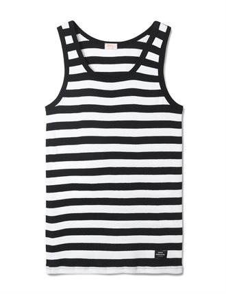 JBS X MADS NORGAARD - SINGLET TANK TOP - BLACK/HONEY