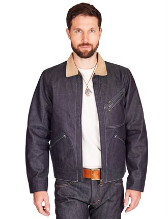 Lee X BKC - 1930s LEE Cowboy Jacket Selvedge Denim - Brown