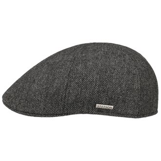 STETSON - TEXAS WOOLIX FLAT CAP - GRAY