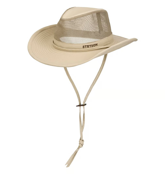 STETSON - THE JAMES CAIRD OUTDOOR HAT - ECRU