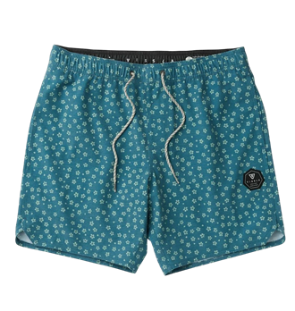 VISSLA - BONGOS BOARDSHORT 16.5´ - TIDAL BLUE´