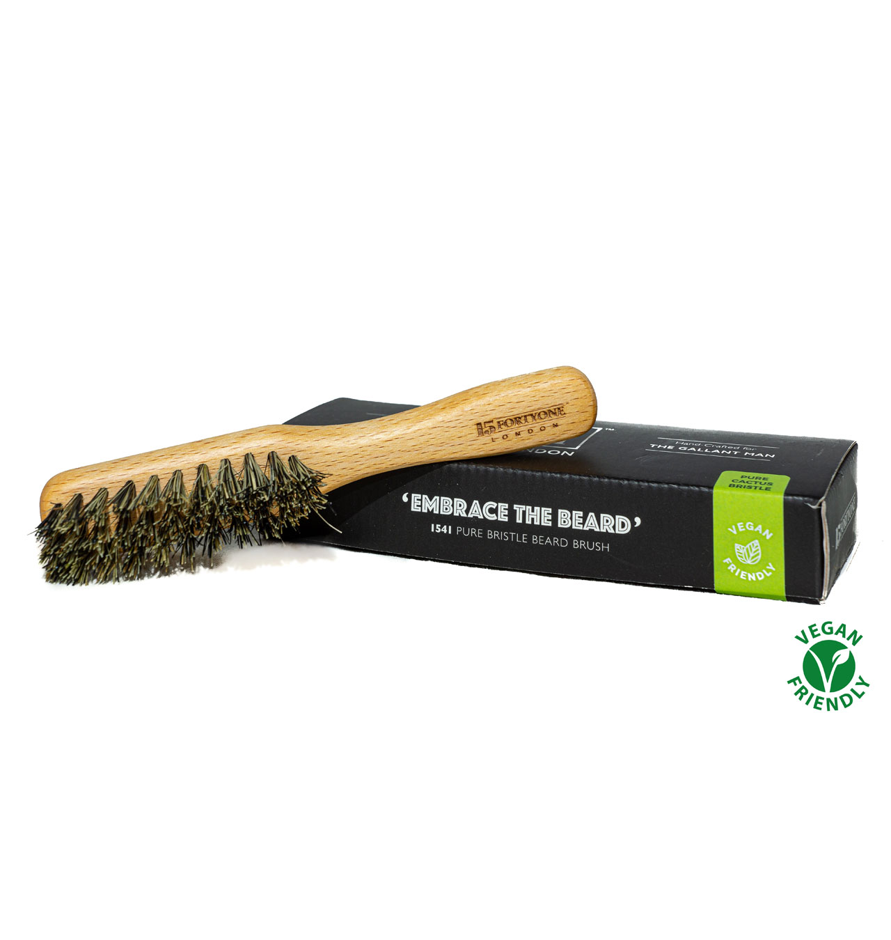 1541 London - Vegan Beard Brush With Handle