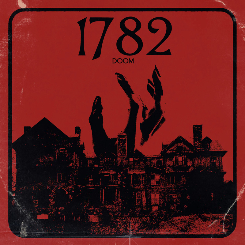 1782 - 1782 (Red & Black Splatter) - LP