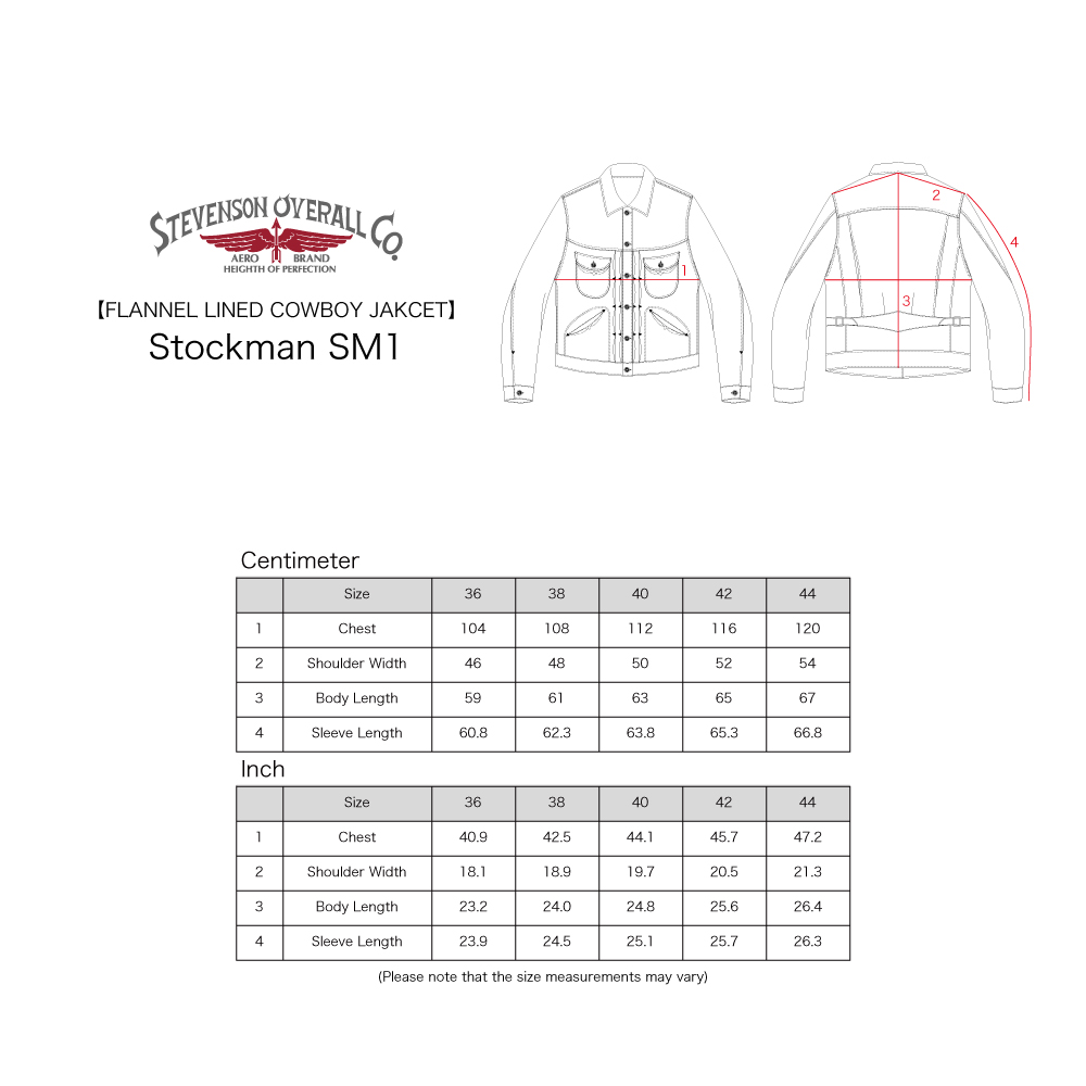 Stevenson Overall Co. - SM1 Stockman Flannel Lined Cowboy Jacket - Bei