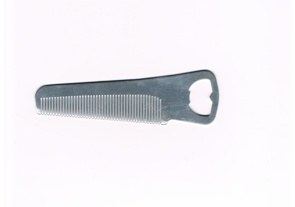 Hoffritz Steel Comb Bottle Opener Handmade
