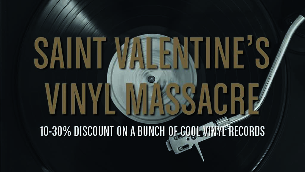 30% off all vinyls music big sale in lund