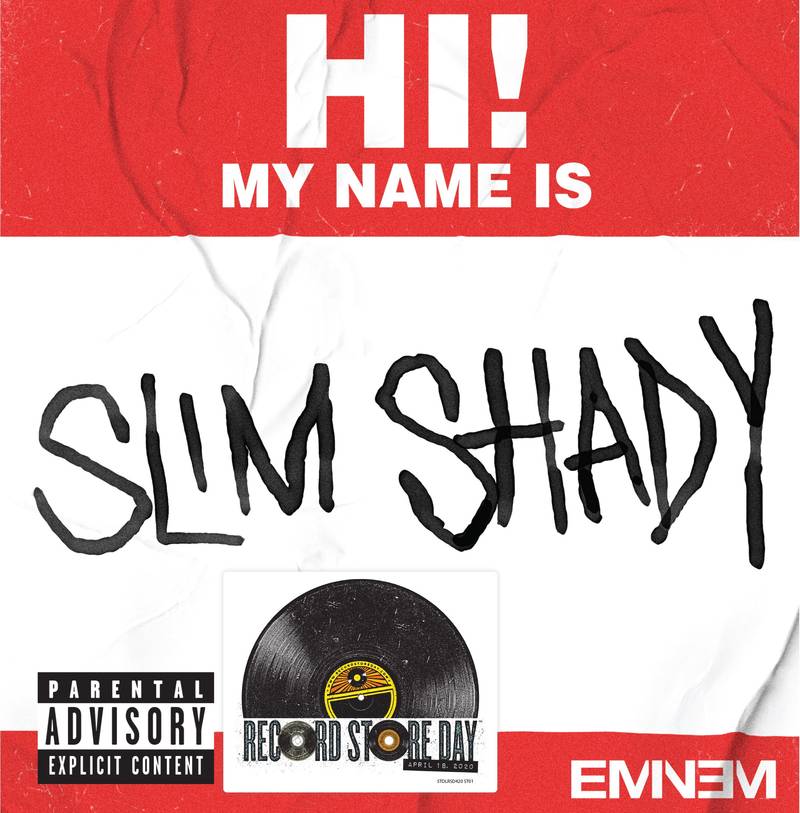 Eminem - My Name Is/Bad Guys Always Die (RSD2020) - 7´ Vinyl