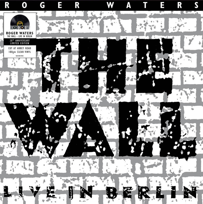 Roger Waters - The Wall (Live In Berlin)(RSD2020)(Clear Vinyl) - 2 x LP