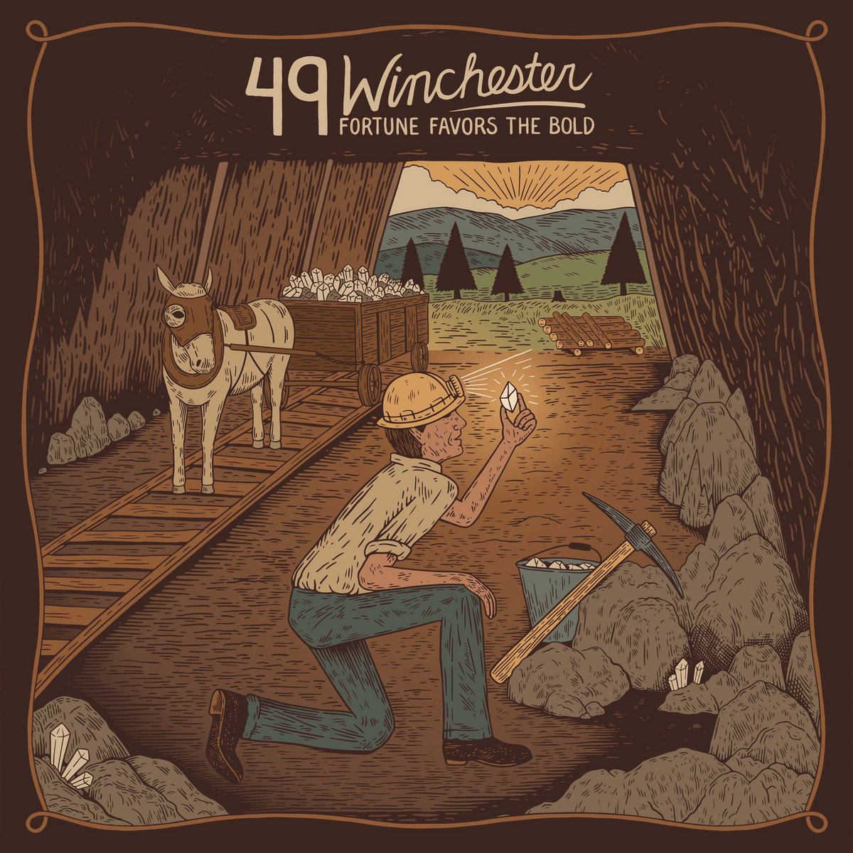 49 Winchester - Fortune Favors The Bold (Colored Vinyl) - LP