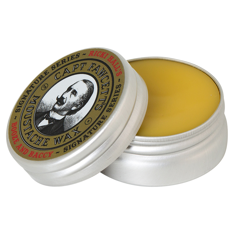 Captain Fawcett´s Ricki Hall Booze & Baccy Moustache Wax