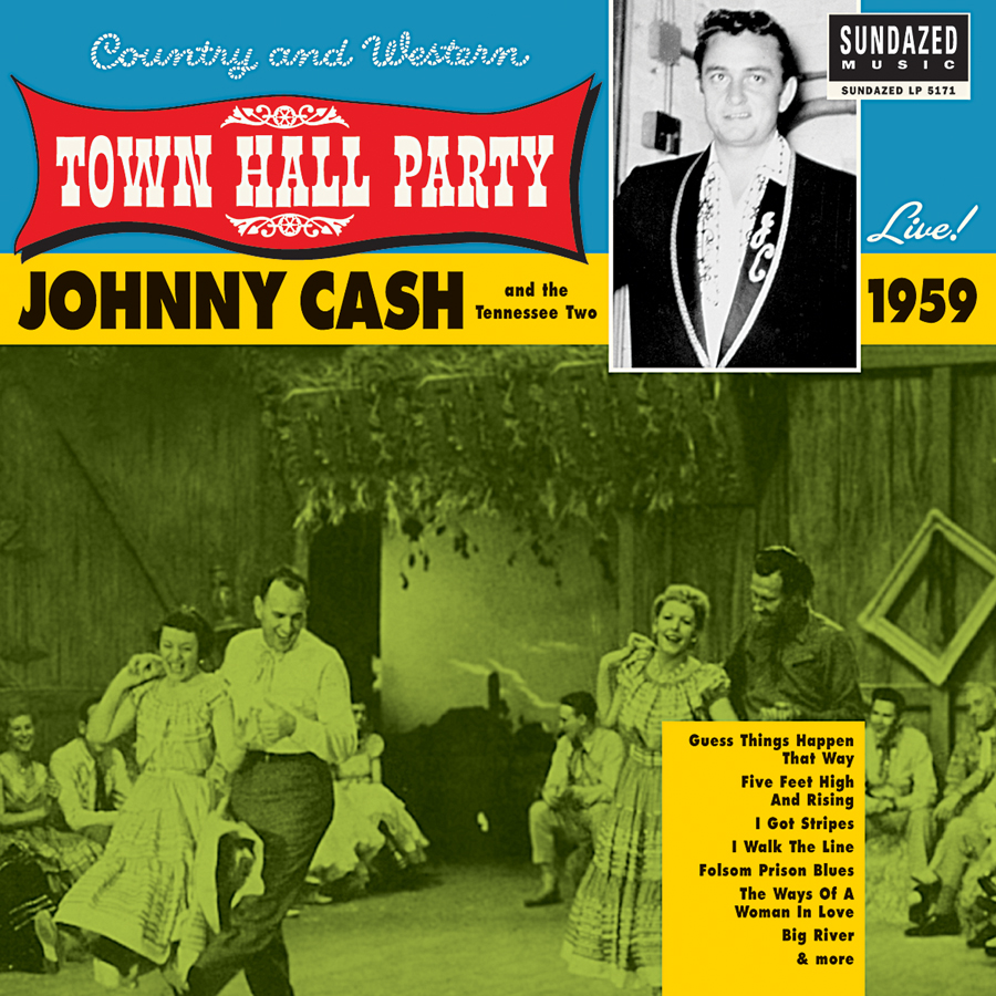 Johnny Cash - Johnny Cash Live At Town Hall Party 1959 - LP