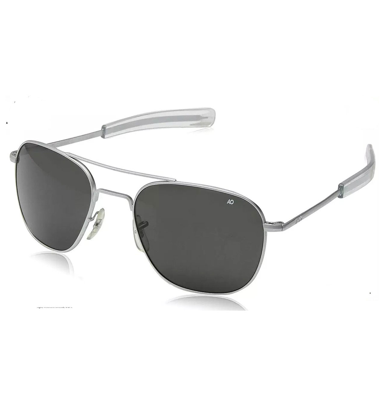 AO Eyewear - Original Pilot Sunglasses Polarized - Matt Chrome