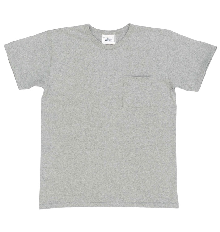 Allevol - Heavy Duty Crew Pocket T-Shirt - Grey