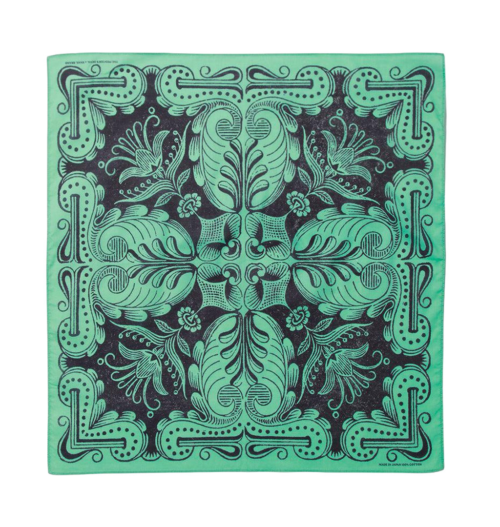 Allevol - Snail Brand Bandana - Green