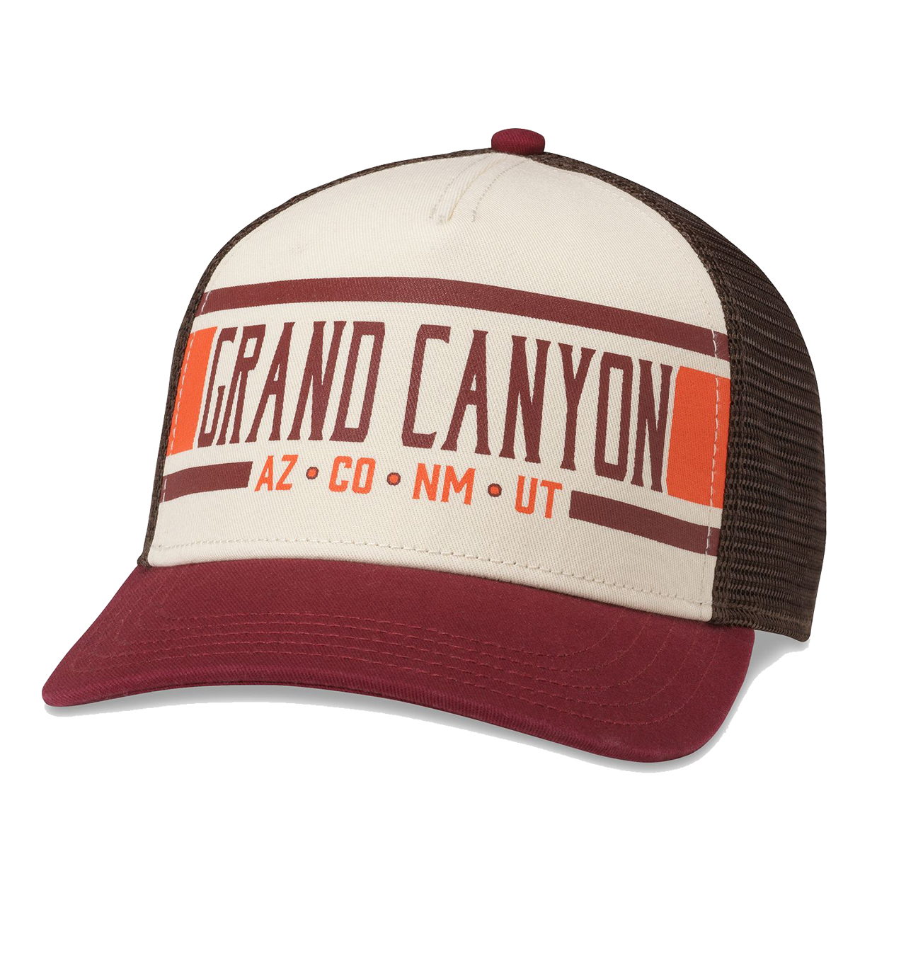 American Needle - Grand Canyon NP Sinclair - Brown/Ivory/Maroon