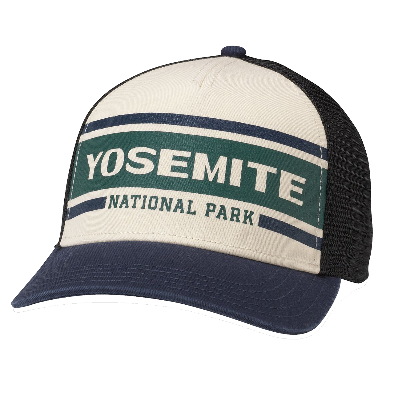 American Needle - Sinclair Yosemite National Park Cap - Black-Ivory-Navy