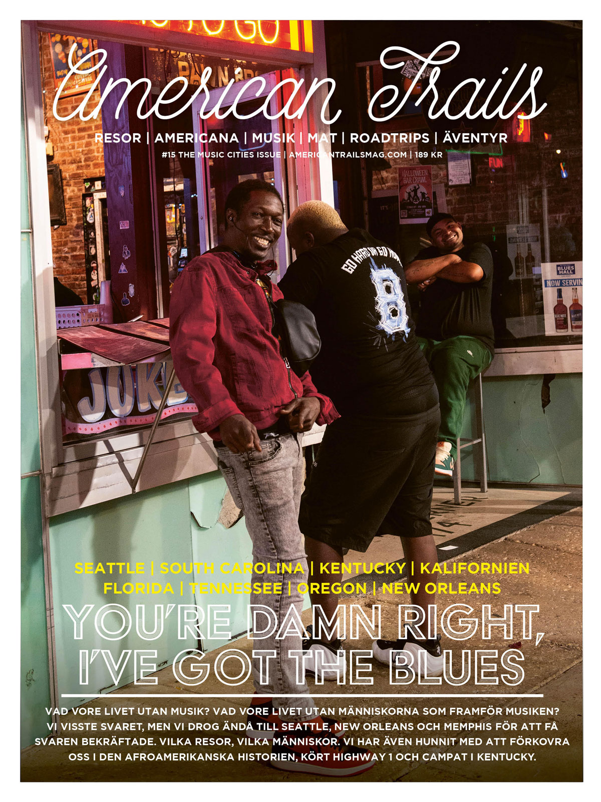 American Trails #15 - The Music Cities Issue (Swedish Edition)