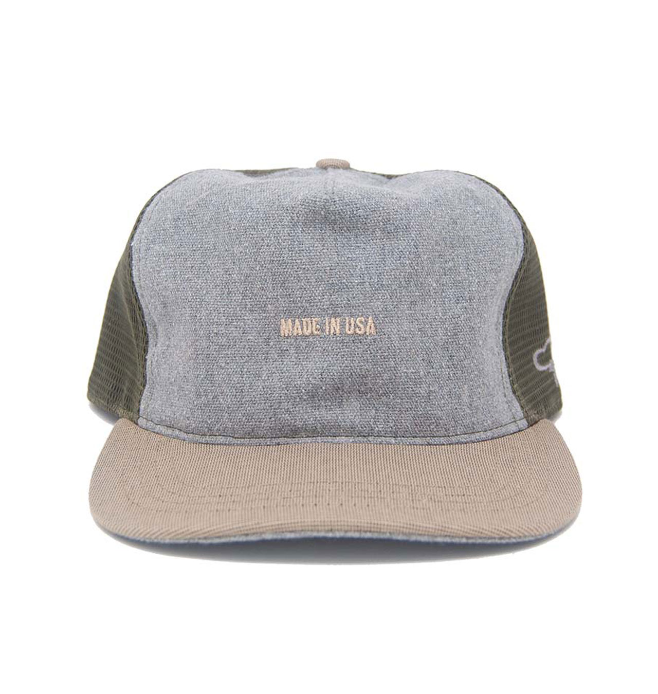 The Ampal Creative - Made in USA Snapback Cap - Gray 