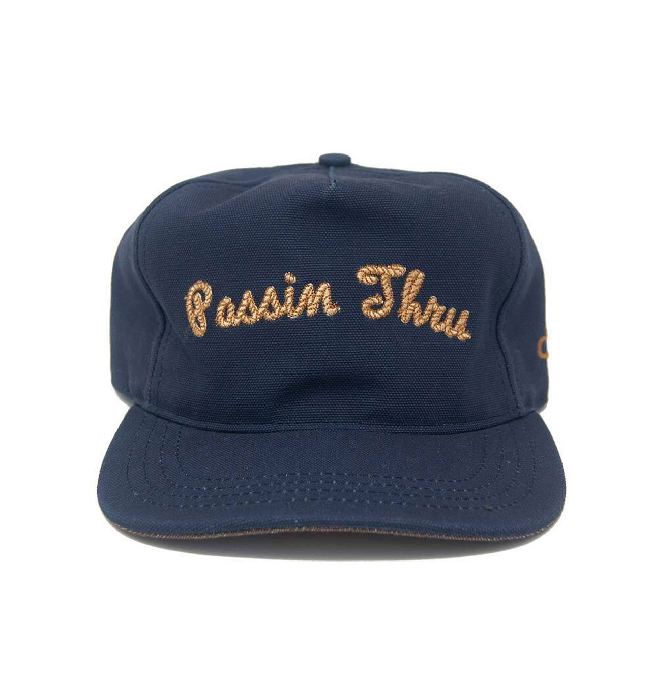 The Ampal Creative - Passin Thru Strapback Cap - Navy