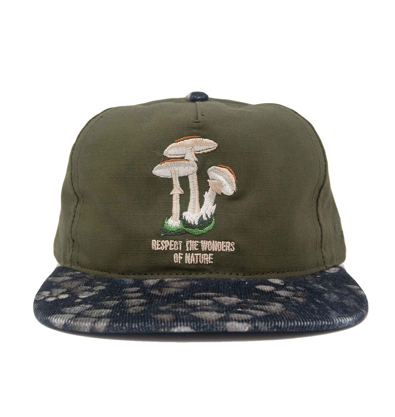 The Ampal Creative - Respect Wonders Strapback Cap - Olive