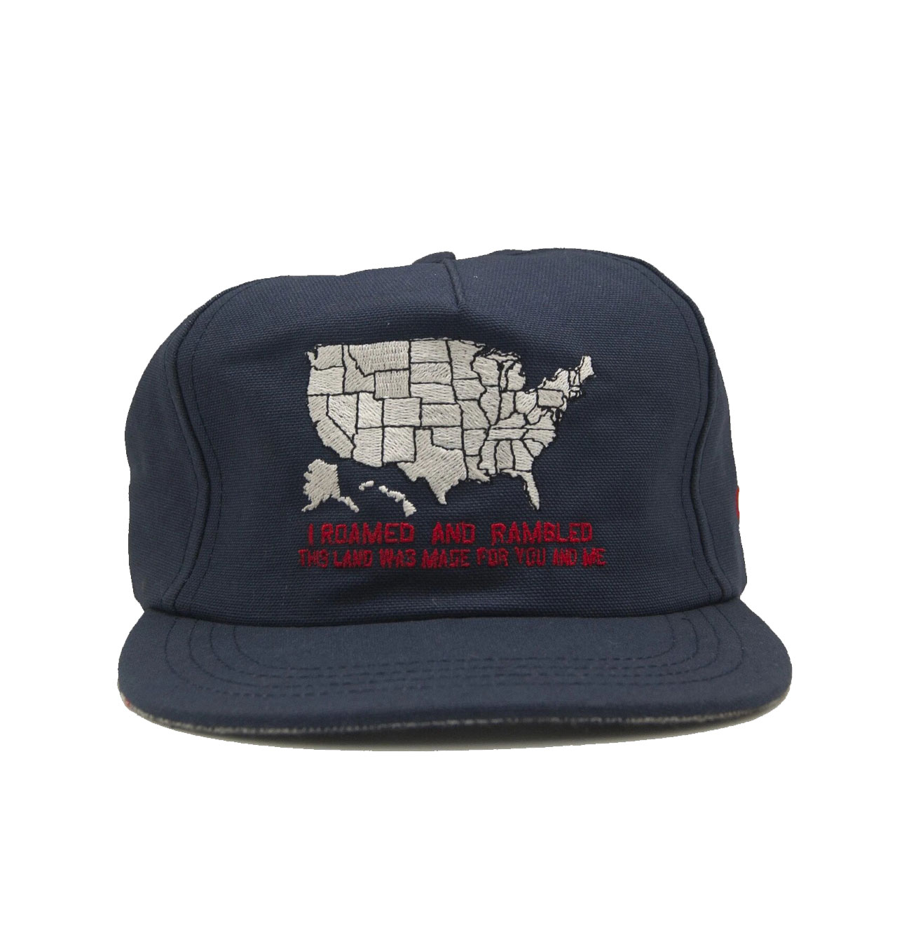 The Ampal Creative - Roamed N Rambled Strapback Cap - Navy