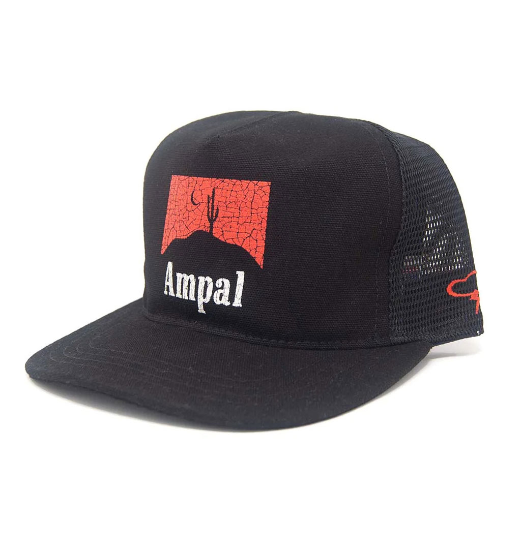 The Ampal Creative - Scorched Snapback Cap - Black