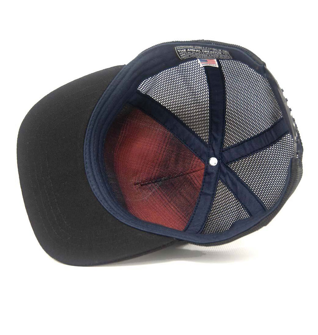 The Ampal Creative - Scorched Snapback Cap - Black
