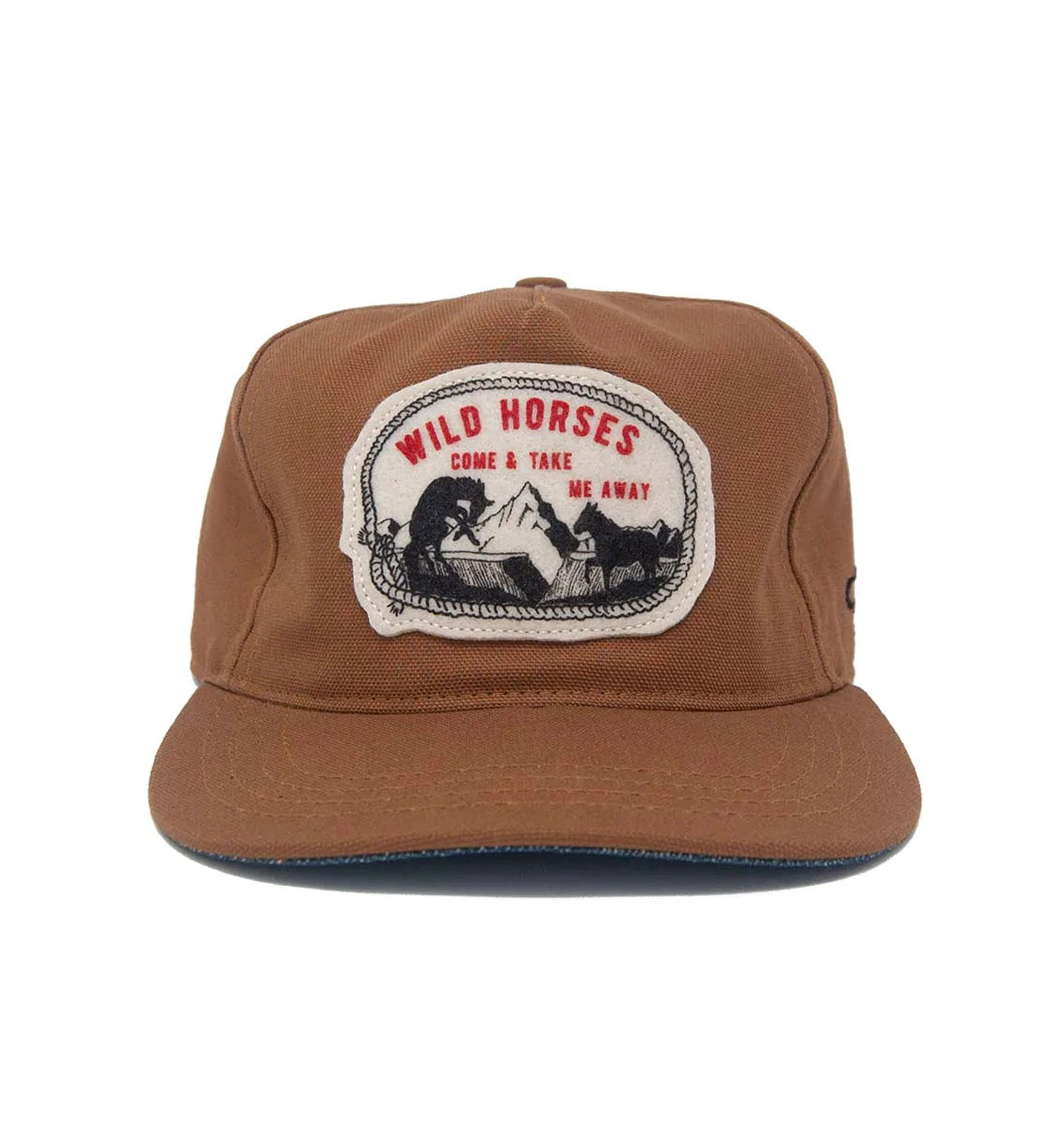 The Ampal Creative - Wild Horses II Strapback Cap - Ranch Brown