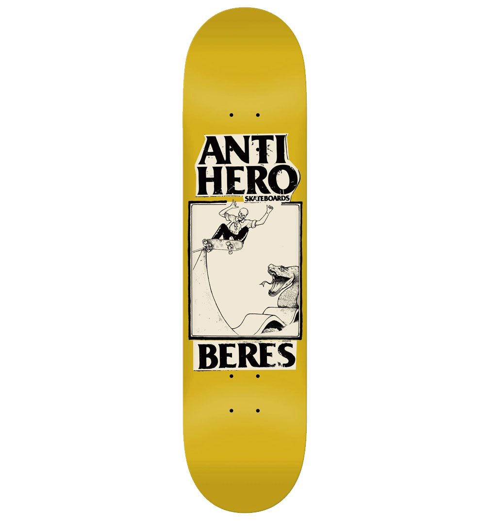 Antihero - Beres Mountain Skull Skateboard Deck 8.28