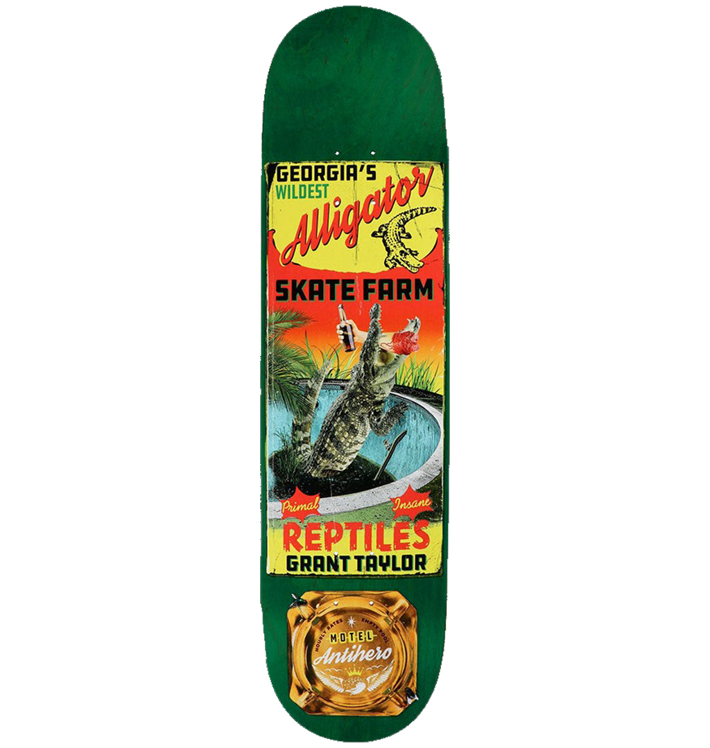 Antihero - Taylor Motel 18´´ Skateboard Deck - 8.62´´