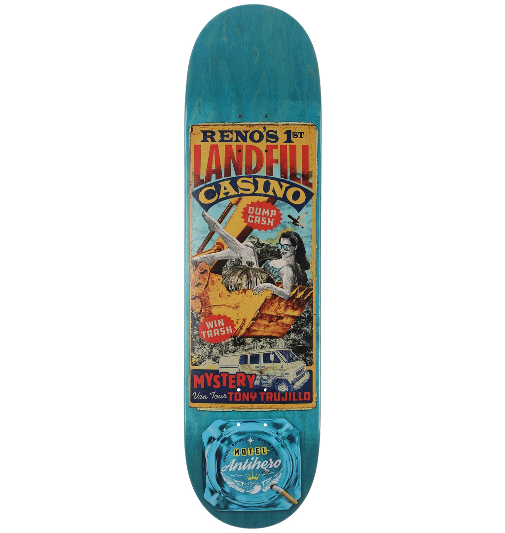 Antihero - Trujillo Motel 18´´ Skateboard Deck - 8.38´´
