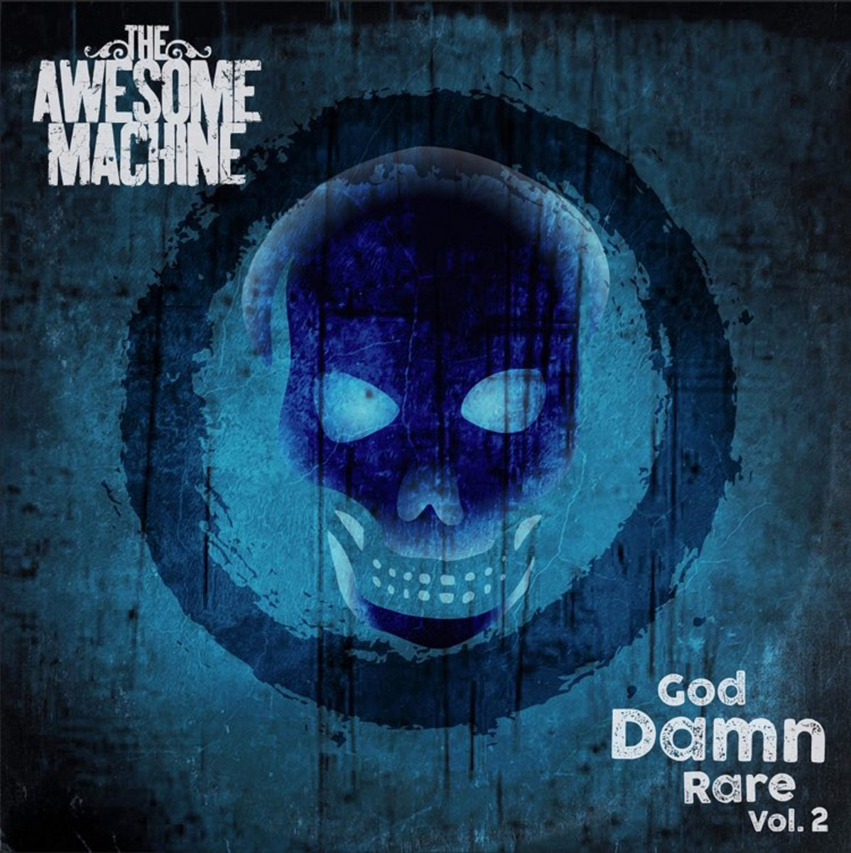Awesome Machine, The - God Damn Rare Vol 2 (Transparent Blue) - LP