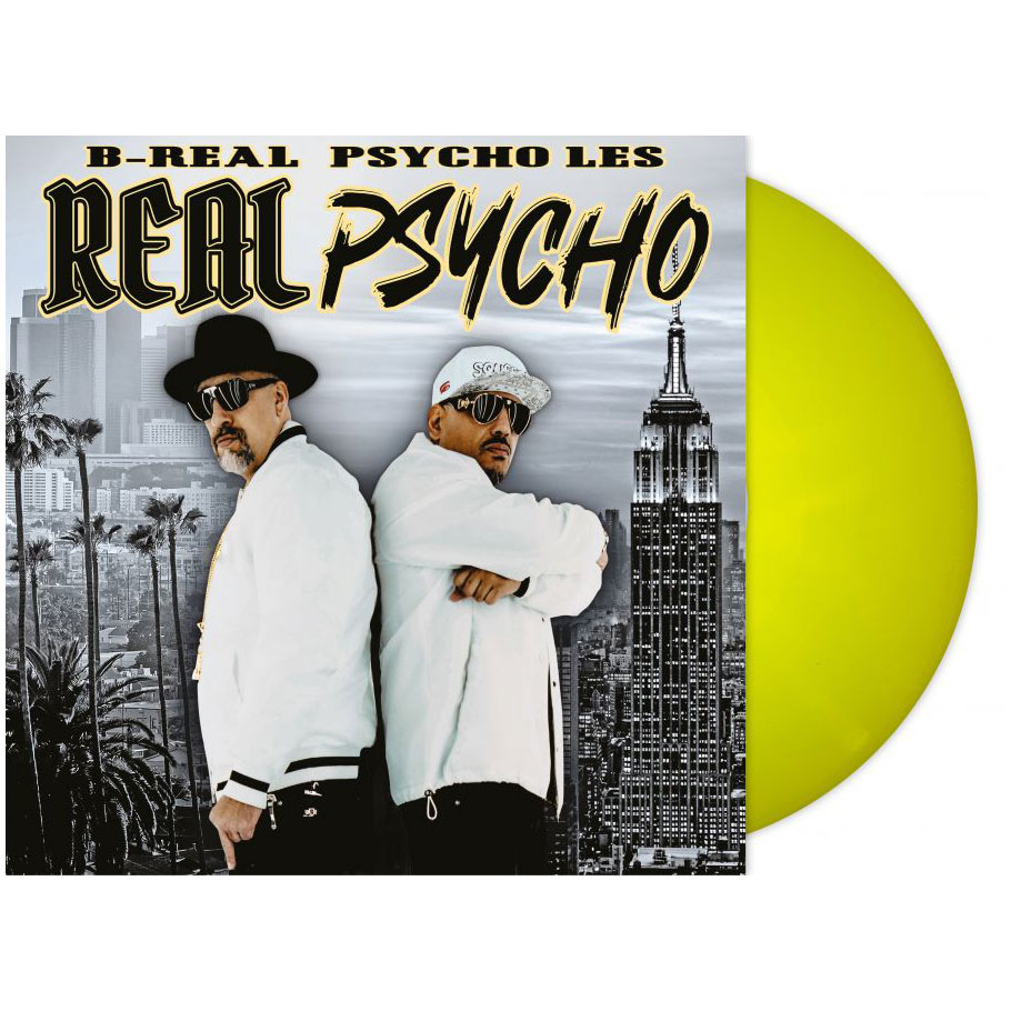 B-Real & Psycho Les - Real Psycho (Yellow Vinyl) - LP