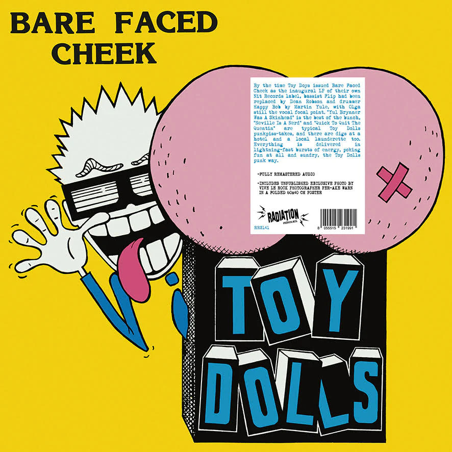 Toy Dolls - Bare Faced Cheek - LP