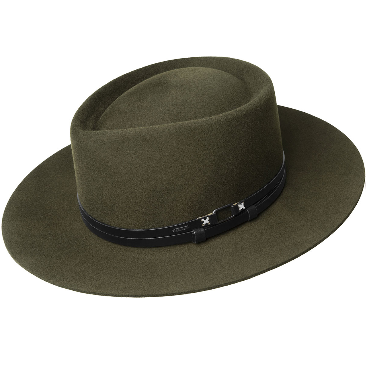 Bailey 1922 - Lang Hat - Uniform Green