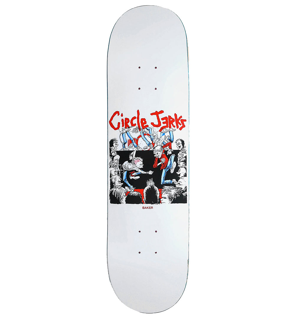 Baker - T-Funk Circle Jerks Skateboard Deck 8.25´