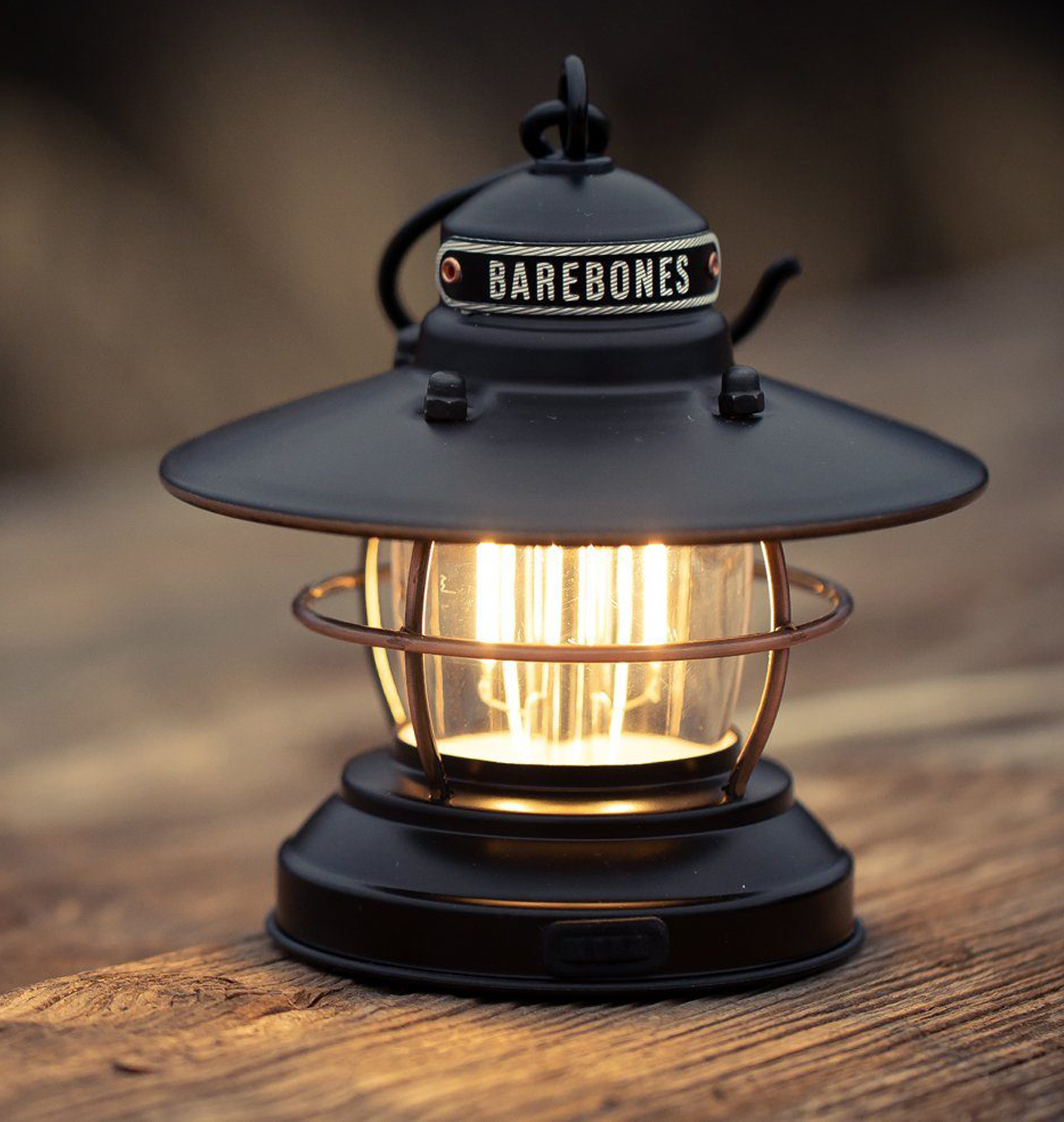 Barebones Lantern Dual Brightness Vintage Edison Mini