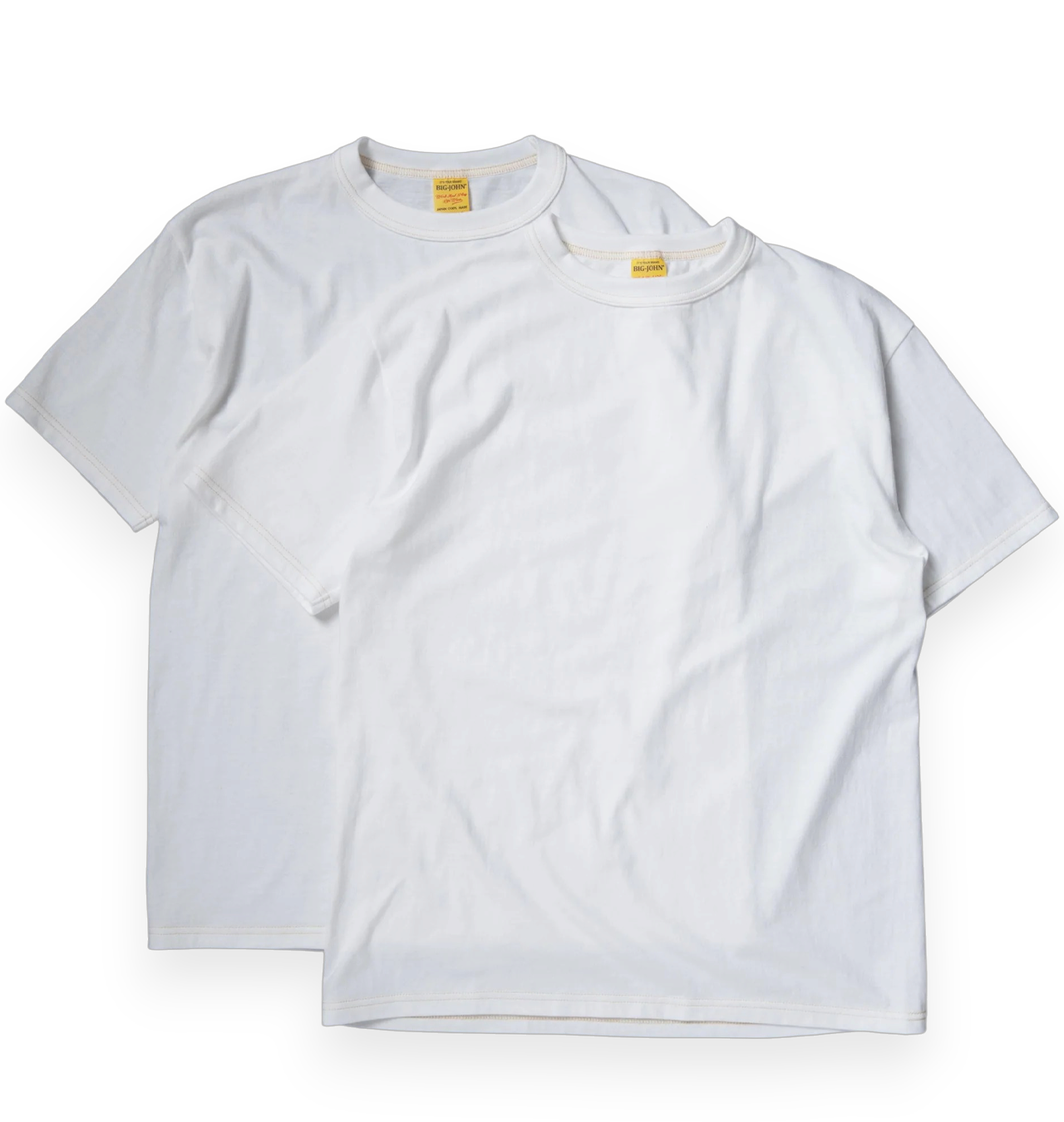 Big John - M2PCT(69) Original 2-Pack T-Shirt - White