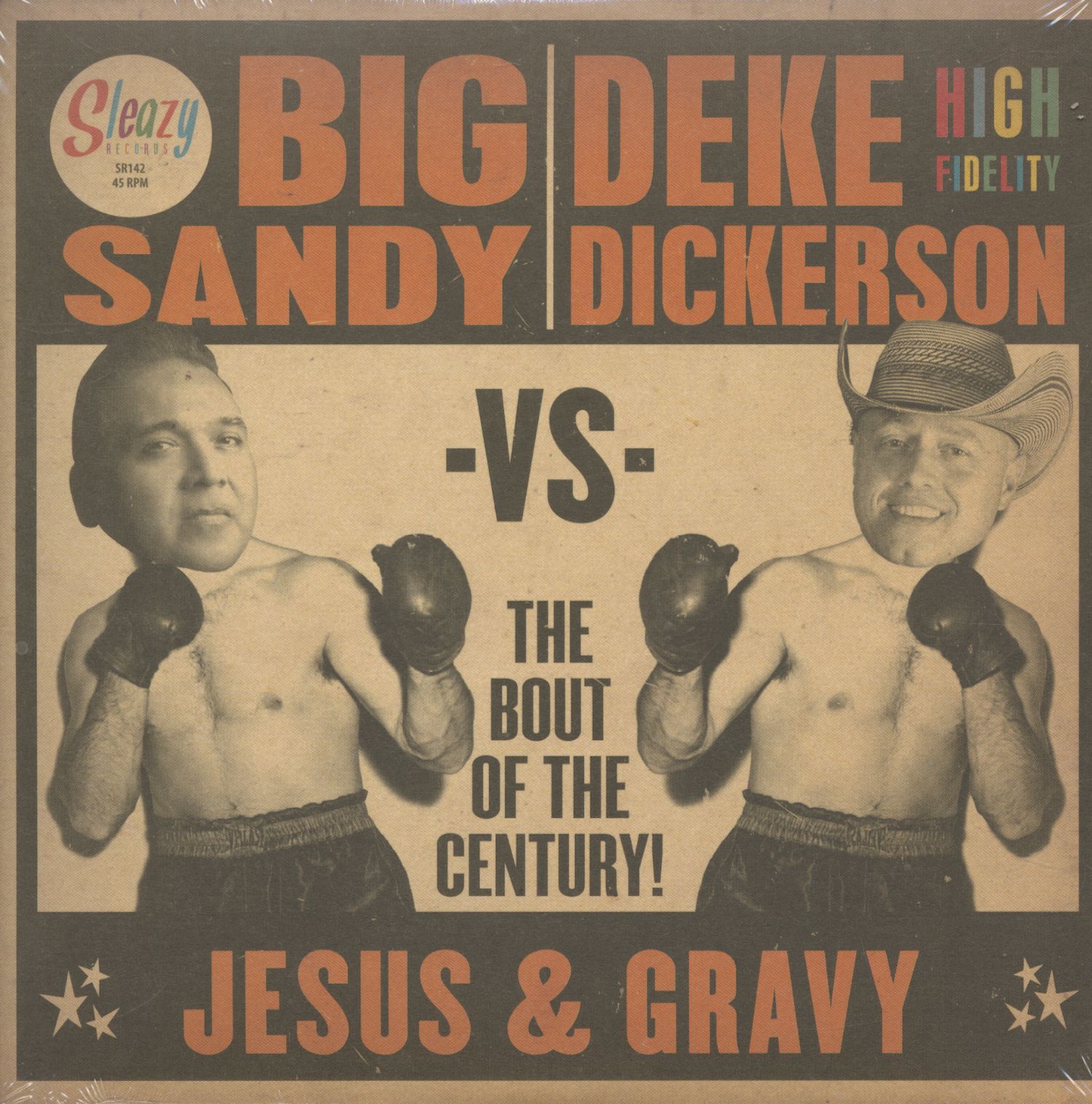 Big Sandy Vs Deke Dickerson - Jesus & Gravy - 7´