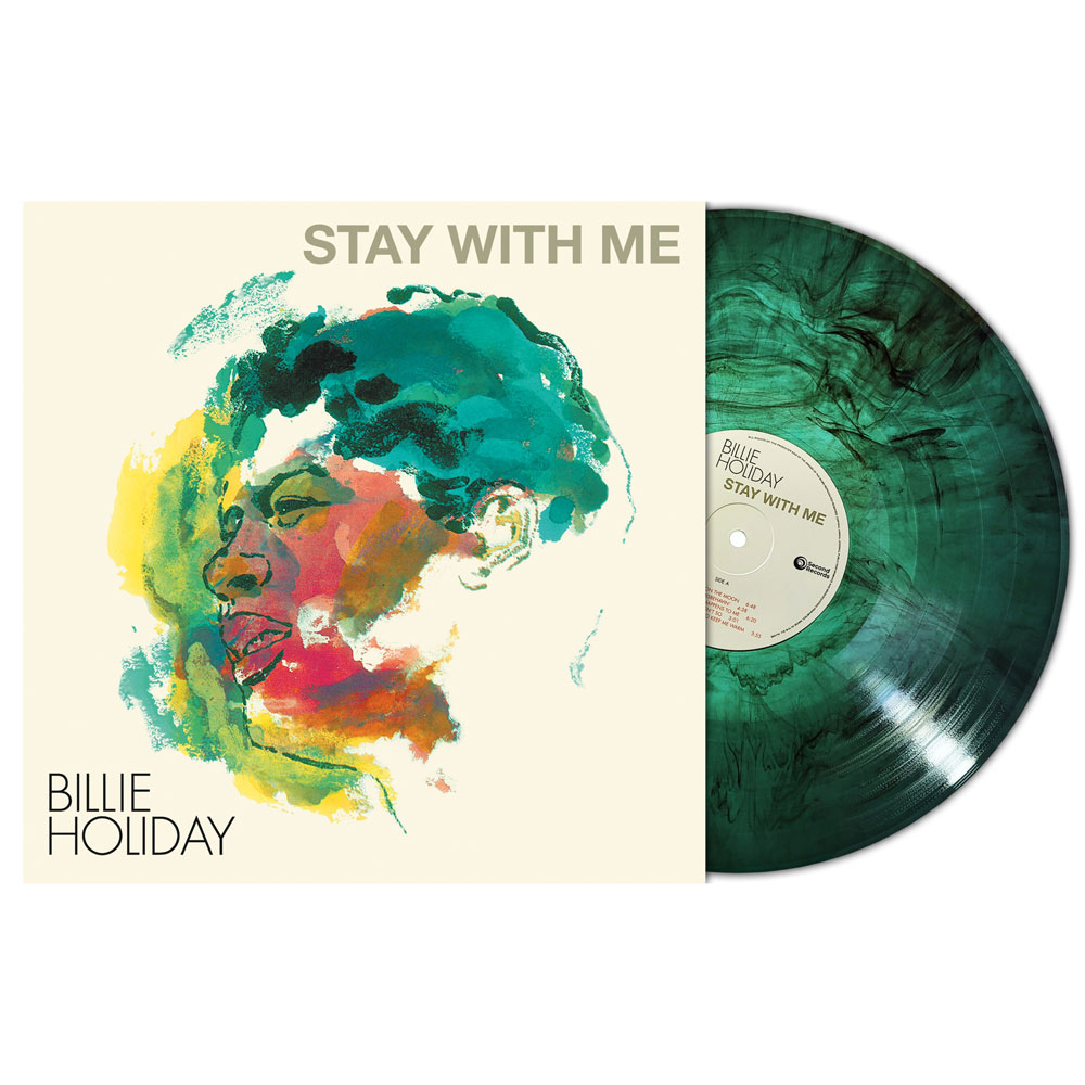 Billie Holiday - Stay With Me (Turquoise Marbled Vinyl) - LP
