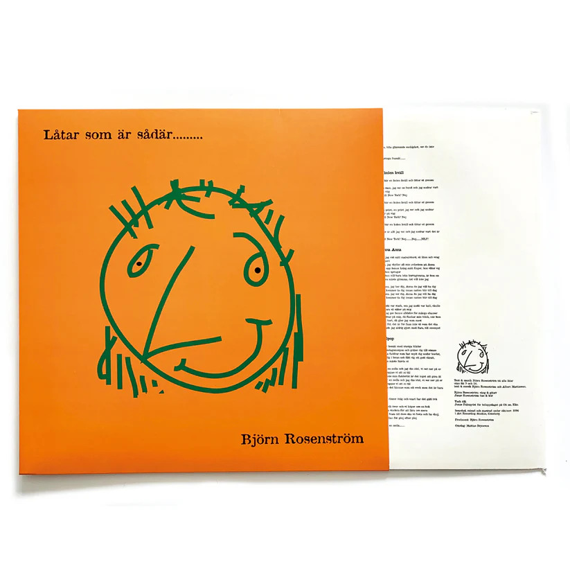 Björn Rosenström - Låtar Som Är Sådär - LP