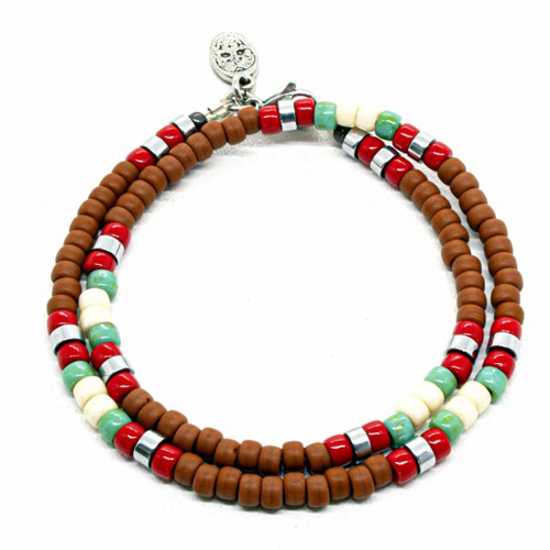Black-Pearl-Creations---Matubo-Double-Bracelet-Terracota1