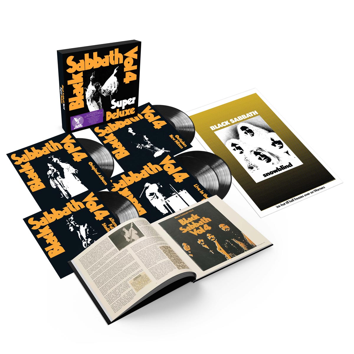 Black Sabbath - Vol. 4 (Deluxe Box) - 5 x LP