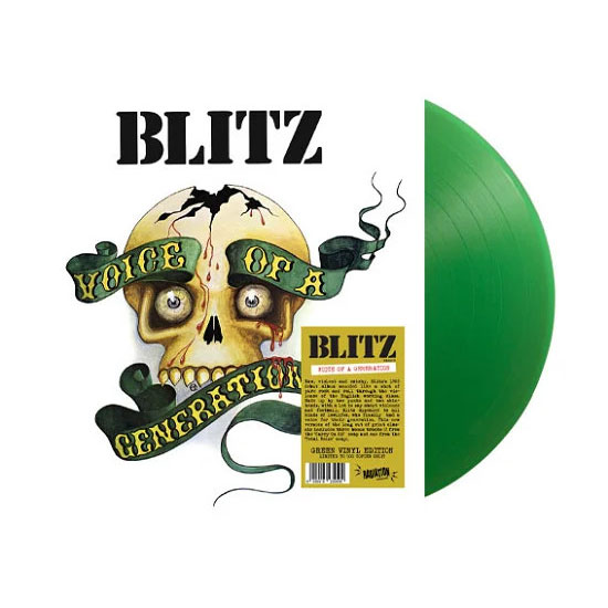 Blitz - Voice Of A Generation (Green Vinyl) - LP