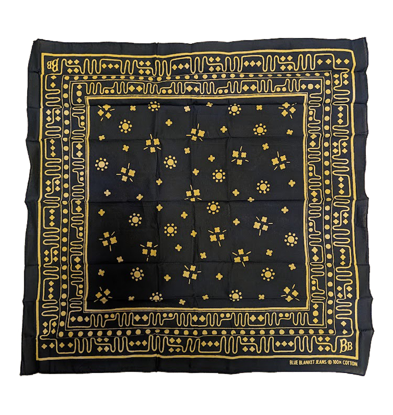 Blue Blanket - Print Bandana - Indigo